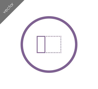 Yatay hizalama nesnelerin sol simgesi