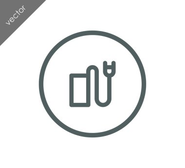 Şarj cihazı tak simgesi