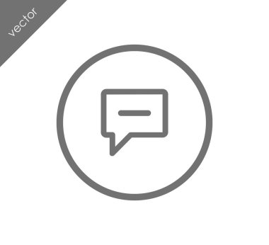 Metin balonu simgesinin