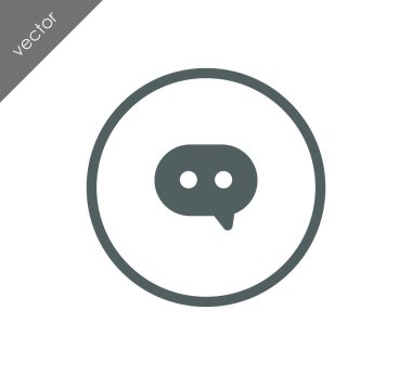 Sohbet simgesi tasarım