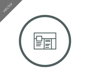 Basit tarayıcı simgesi