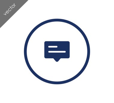 Metin balonu simgesinin