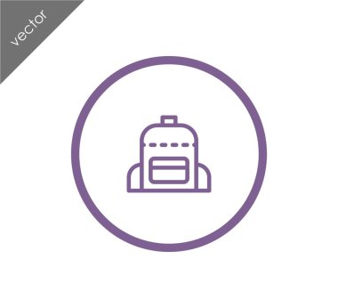 Sırt çantası simgesini