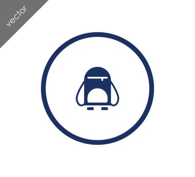 Sırt çantası simgesini