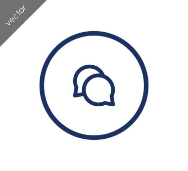 Konuşma simgesini simgeleri 