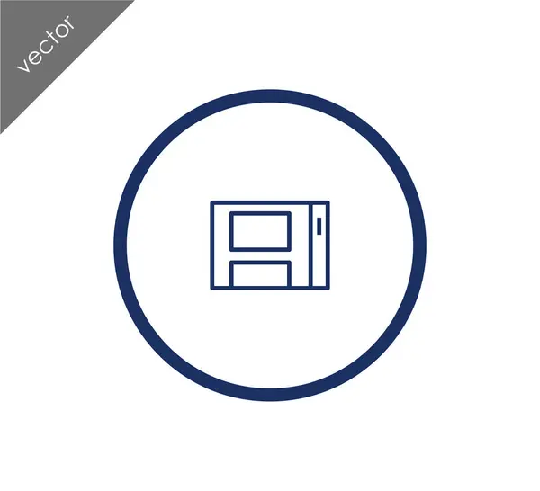 Browser simple icon — Stock Vector