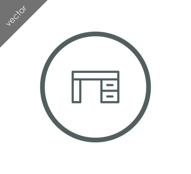 Resepsiyon basit simgesi