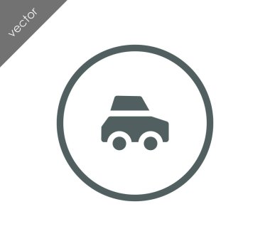 Araba simgesi, illüstrasyon