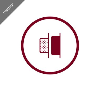 Yatay Dağıt nesneleri sağ simge