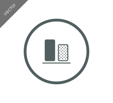 Dikey hizalama nesnelerin alt simgesi