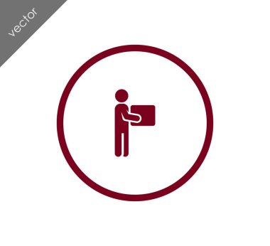 Kurye simge tasarlamak