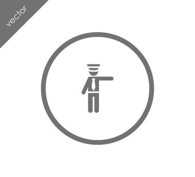 Polis memuru simgesi