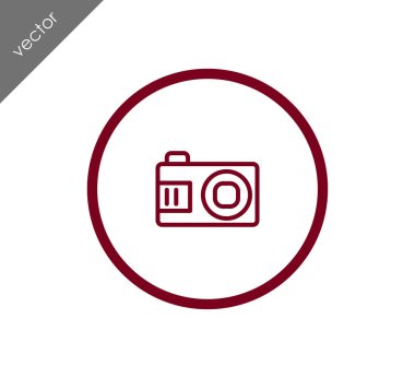 kamera simgesi tasarım 