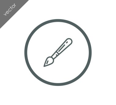 Boyama fırça simgesini