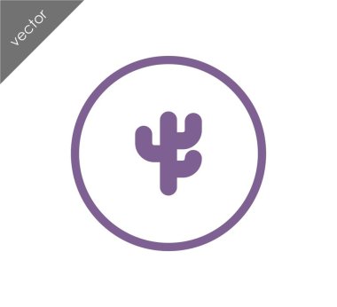 Kaktüs simge tasarım