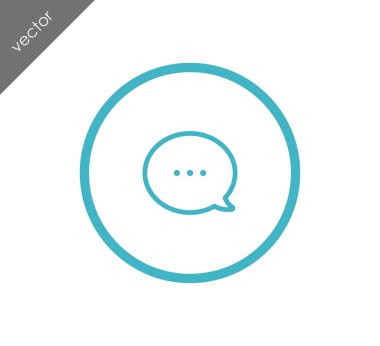 konuşma balonu simgesi 