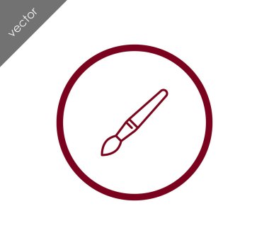 Boyama fırça simgesini