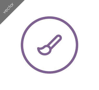 Boyama fırça simgesini