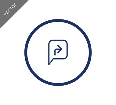 Sohbet simgesi tasarım