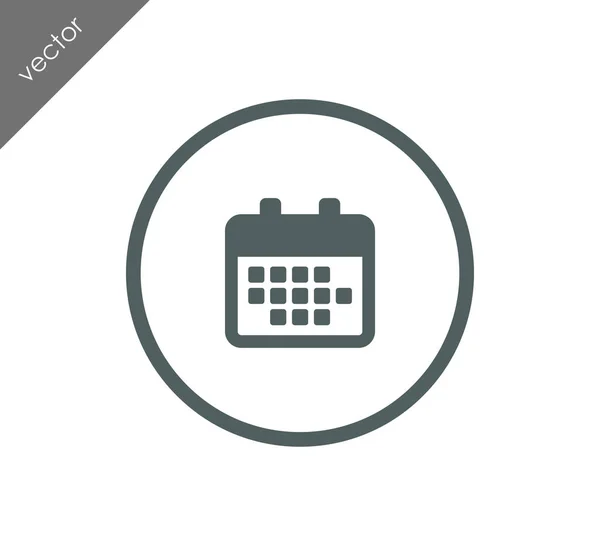 Calendar icon illustration — Stock Vector