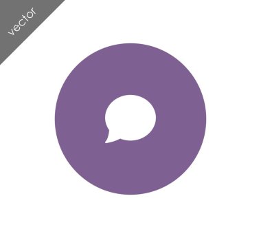 Düşünce balonu simgesinin