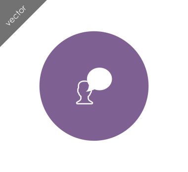 Sohbet simgesi tasarım