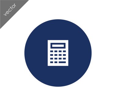 modaya uygun hesap makinesi simge