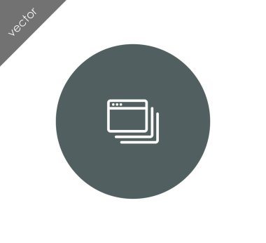 Basit tarayıcı simgesi