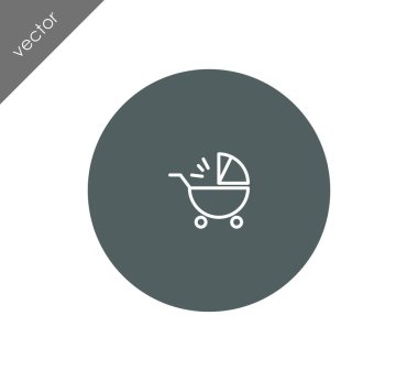 bebek arabası simgesi