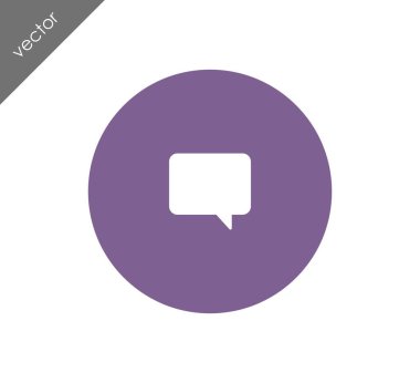 Düşünce balonu simgesinin