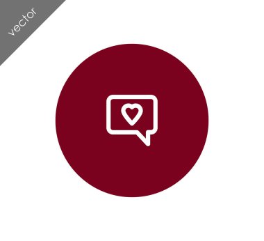 Sohbet simgesi tasarım