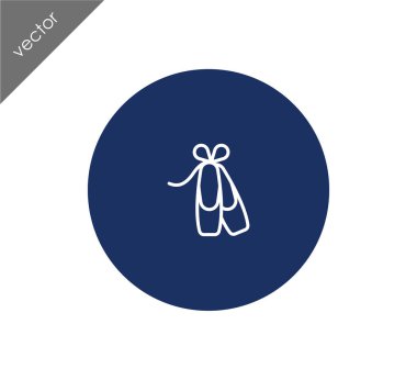 Bale ayakkabıları simgesi