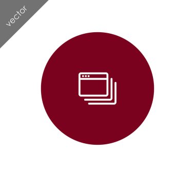 Basit tarayıcı simgesi