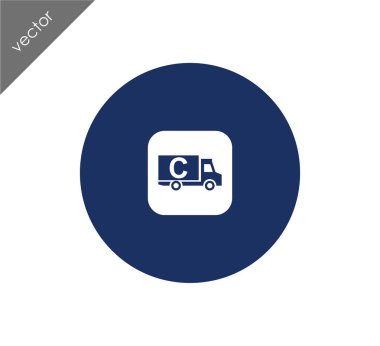 Kargo kamyonu simgesi