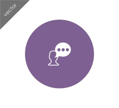 Sohbet simgesi tasarım