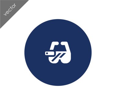 3d gözlük illüstrasyonu