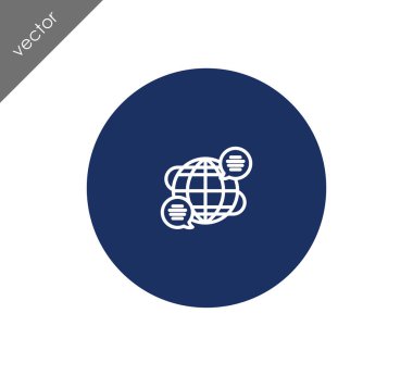 Sohbet simgesi tasarım