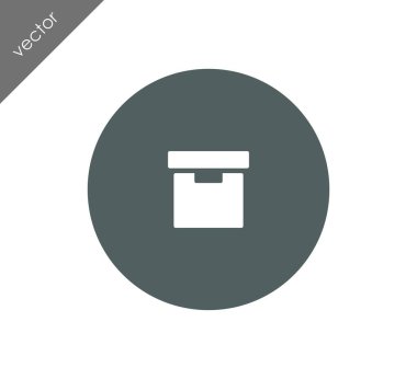 Arşiv kutusu simgesi