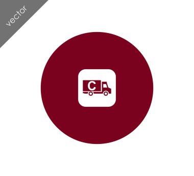 Kargo kamyonu simgesi