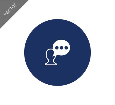 Sohbet simgesi tasarım