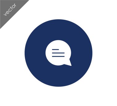 Metin balonu simgesinin