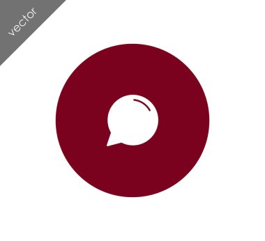 Düşünce balonu simgesinin