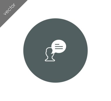 Sohbet simgesi tasarım