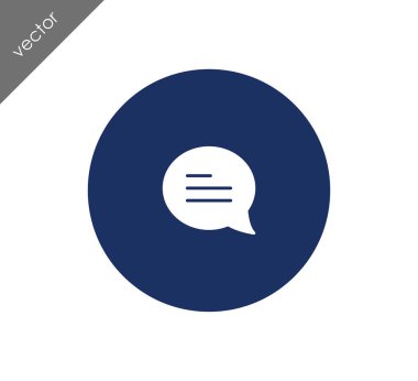 Metin balonu simgesinin