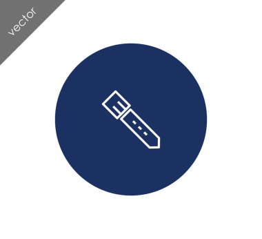 Pantolon kemer simgesi