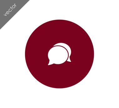 Konuşma simgesini simgeleri 