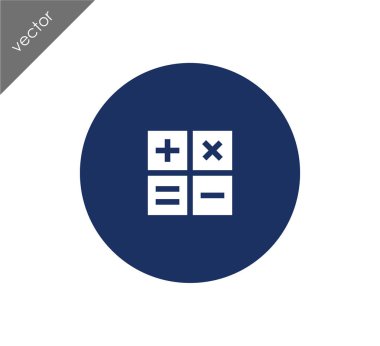 modaya uygun hesap makinesi simge