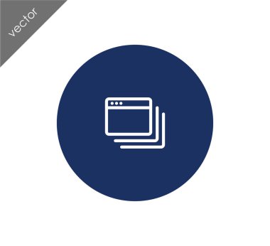 Basit tarayıcı simgesi