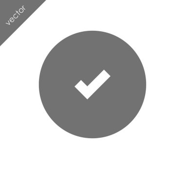 onay işareti simgesi.