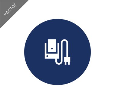 Şarj cihazı tak simgesi